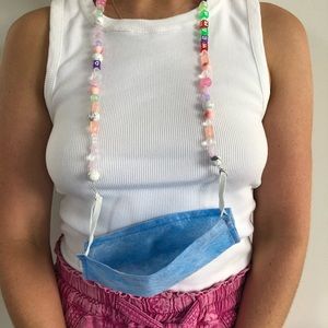 Custom mask necklace